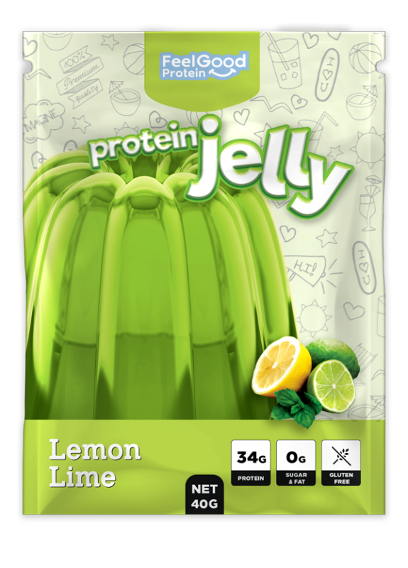 protein jelly lemon lime flavour